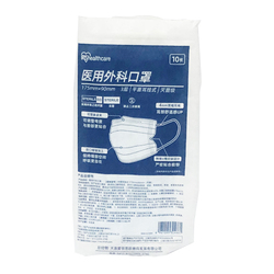 大连爱丽思 医用外科口罩 平面耳挂式 175mm×90mm(无菌)