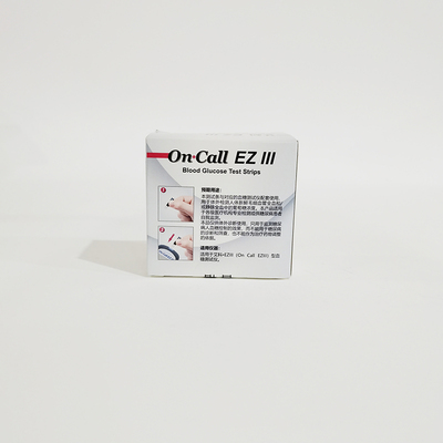 艾康生物 血糖测试条(葡萄糖氧化酶法) 艾科.EZIII (On Call EZIII)  50人份/盒