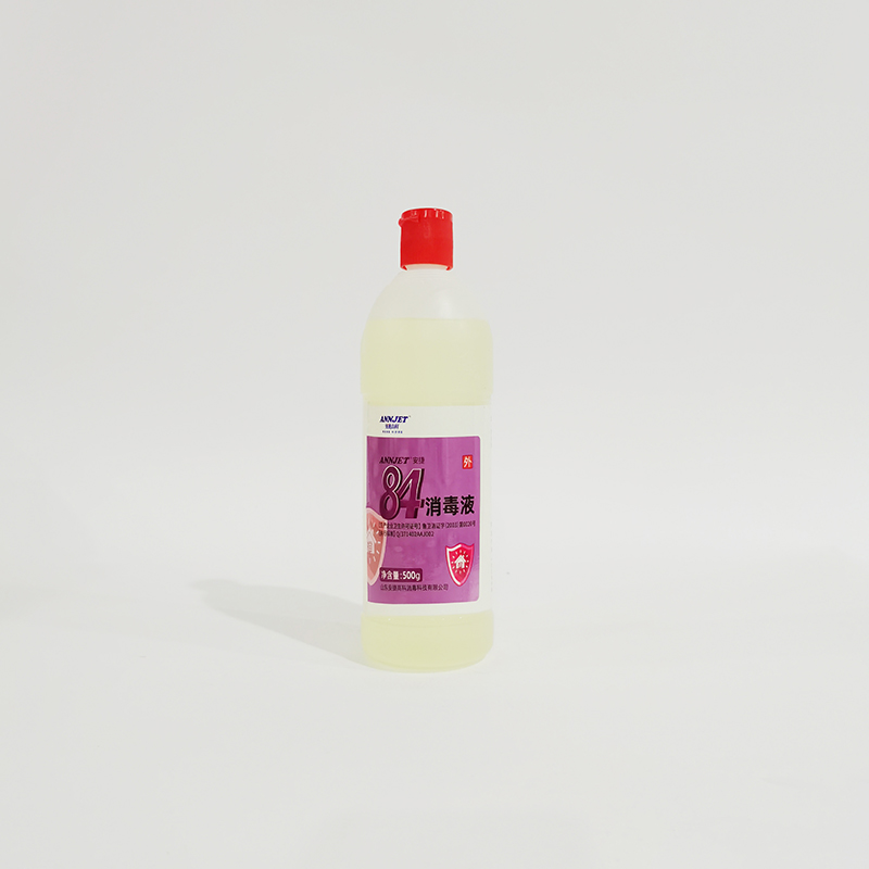 山东安捷安捷牌84消毒液 液体 500g/瓶