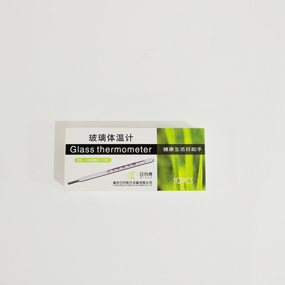 重庆日月 玻璃体温计 三角型棒式(口腔)