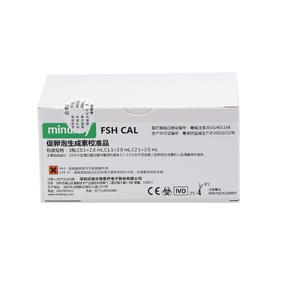 迈瑞 促卵泡生成素校准品 3瓶;C0:1×2.0mL,C1:1×2.0mL,C2:1×2.0mL