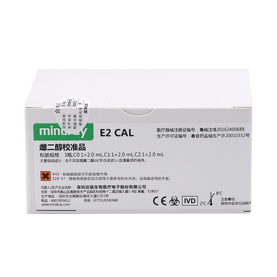 迈瑞 雌二醇校准品 3瓶;C0:1×2.0mL,C1:1×2.0mL,C2:1×2.0mL