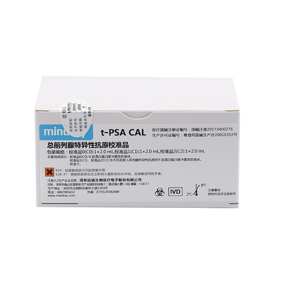 迈瑞 总前列腺特异性抗原校准品 校准品0(C0):1×2.0mL,校准品1(C1):1×2.0mL,校准品2(C2):1×2.0mL.