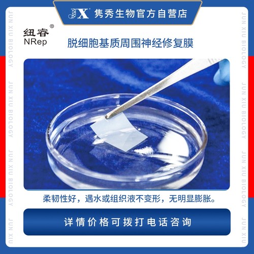 隽秀生物 脱细胞基质周围神经修复膜 JX-20 20mm×20mm×0.09mm