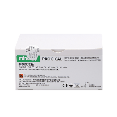 迈瑞 孕酮校准品 3瓶;C0:1×2.0 mL,C1:1×2.0 mL,C2:1×2.0 mL