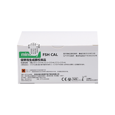 迈瑞 促卵泡生成素校准品 3瓶;C0:1×2.0 mL,C1:1×2.0 mL,C2:1×2.0 mL