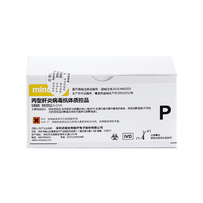 迈瑞 丙型肝炎病毒抗体质控品 阳性质控品:3×2.0mL