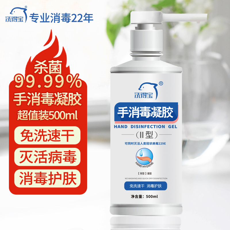 洗得宝洗得宝牌手消毒凝胶(Ⅱ型) 500ml