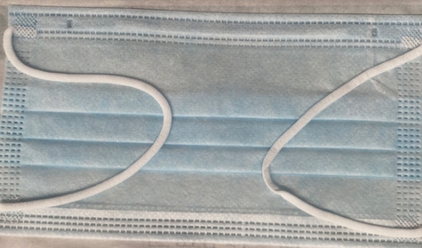 医用外科口罩 平面耳挂式 17.5cm×9.5cm