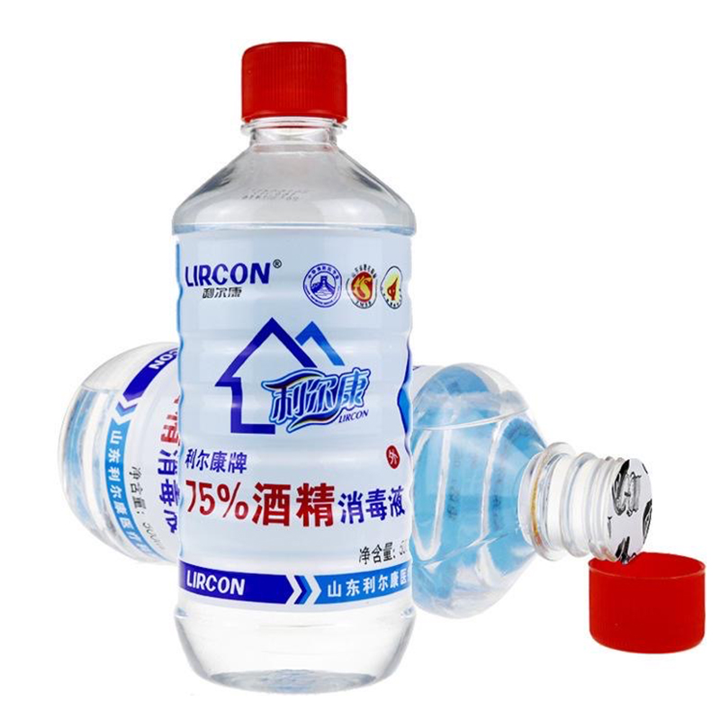 利尔康 75%酒精消毒液 500ml/瓶
