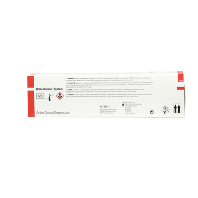 奥森多 ABO正反定型及RhD血型定型试剂卡(柱凝集法) 707100(产品编码):400卡