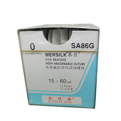 强生 丝线编织非吸收性缝线 不带针:SA86G