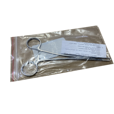 上海手术器械厂 组织钳 普通(18cm 头宽5 WD)