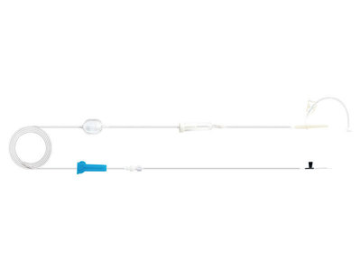 汇知康 一次性使用精密过滤输液器 带针 ZS-5.0-RTP-0.7×25 TW LB