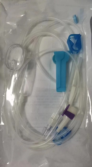 汇知康 一次性使用精密过滤输液器 带针 ZS-5.0-RTP-0.7×25 TW LB