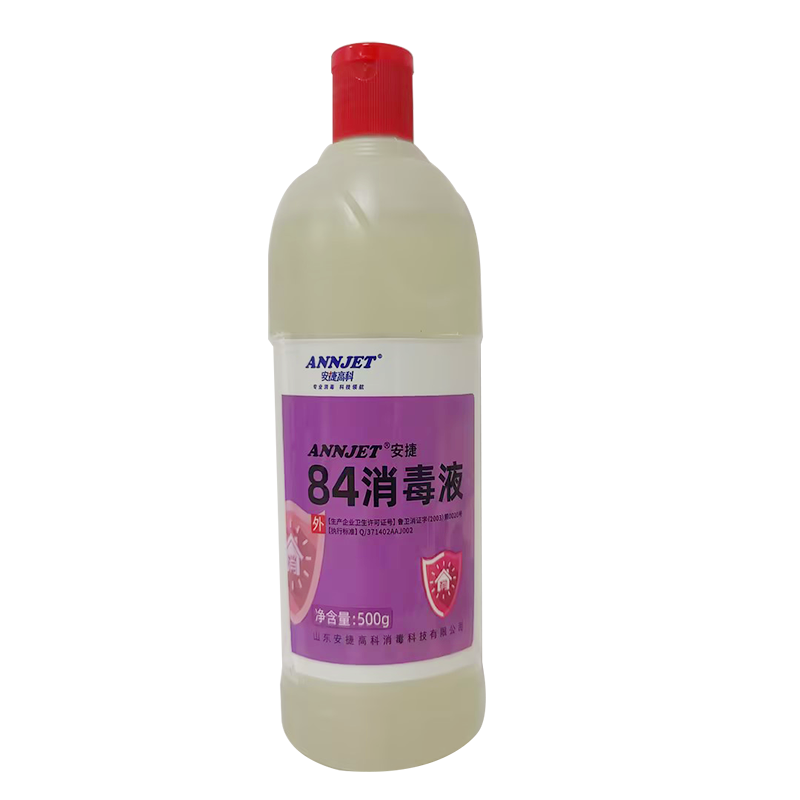山东安捷ANNJET®安捷84消毒液 500g/瓶