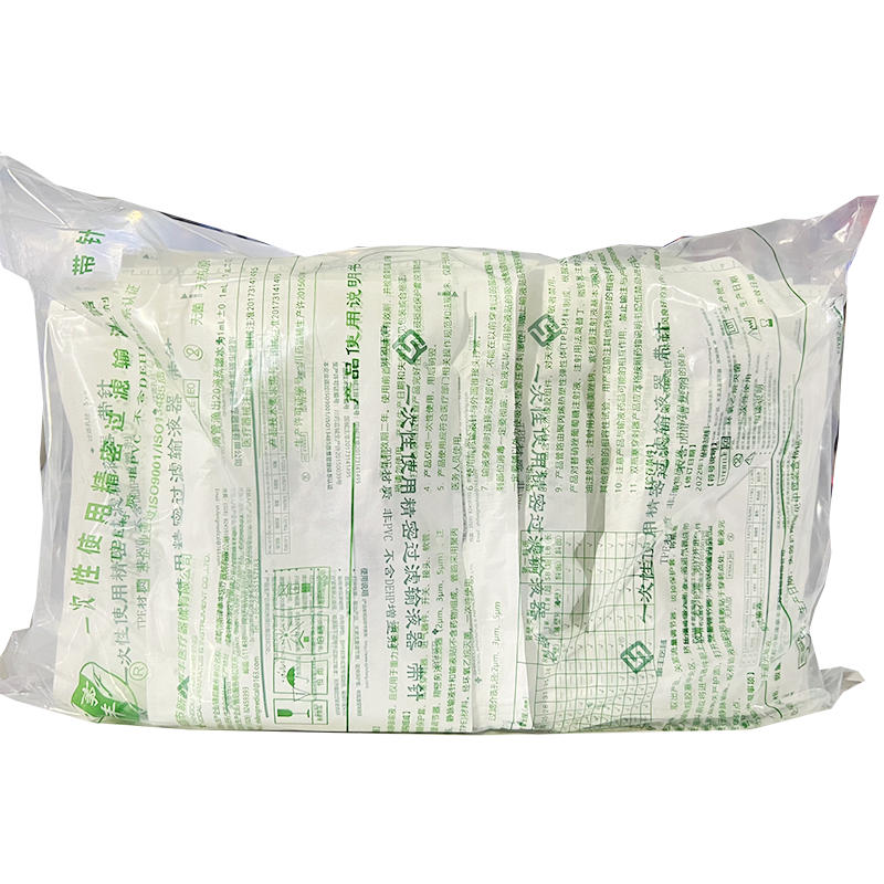事丰一次性使用精密过滤输液器 带针 FJY34 0.7×25 TW LB 5μm