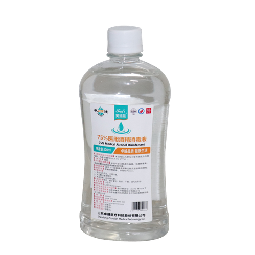 卓健医疗芙润莱®75%医用酒精消毒液 500ml/瓶