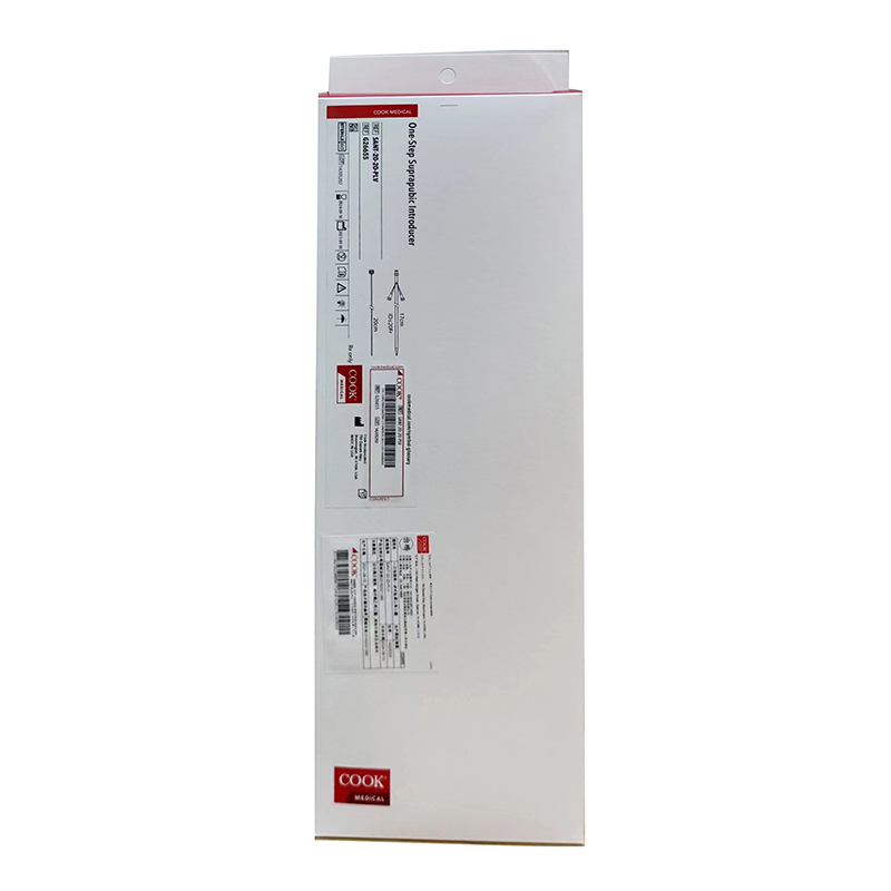 库克一次性使用一步式耻骨上导入器 SANT-20-20-PLV
