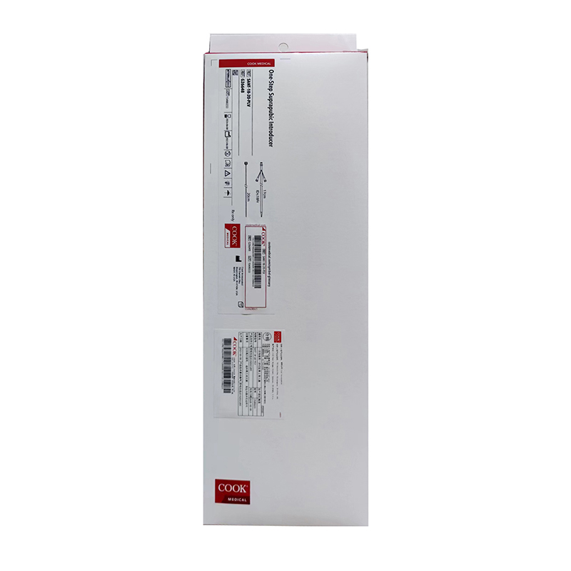 库克一次性使用一步式耻骨上导入器 SANT-16-20-PLV