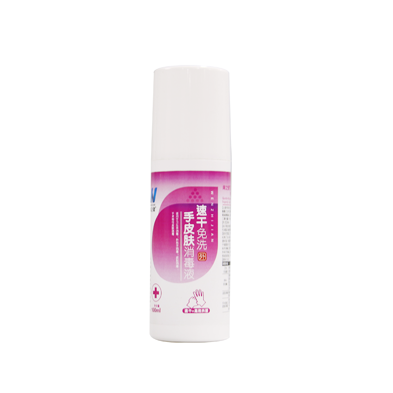 闻之健®速干免洗手皮肤消毒液 100ml/瓶