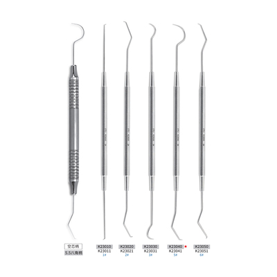 牙探针 6# 双头 φ5.5 八角柄