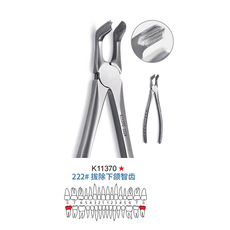 拔牙钳 微创 222#