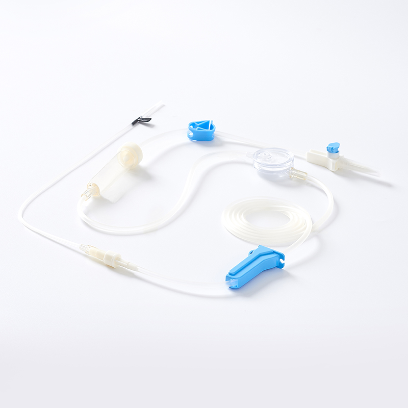 智迅创源一次性使用精密过滤输液器 带针 WEO-JX-32B-5.0 0.7×25mm TW LB