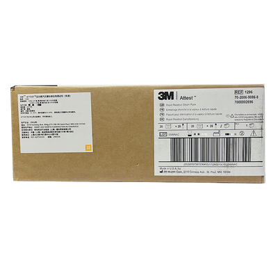 3M 3M ATTEST 压力蒸汽灭菌标准生物测试包(快速) 1296
