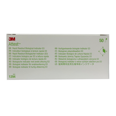 3M 3M 环氧乙烷灭菌快速生物培养指示剂 1294