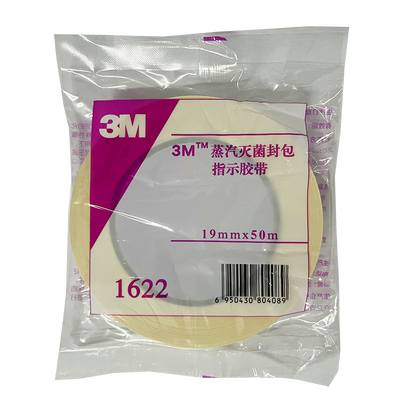 3M 3M 蒸汽灭菌封包专用标识胶带 1622 (19mm*50m)