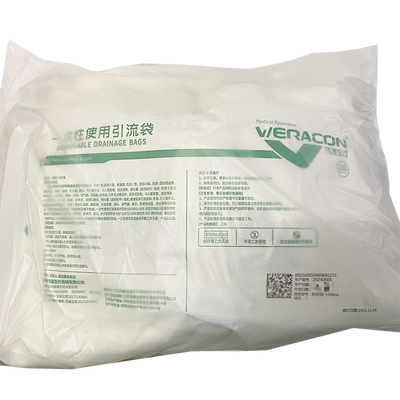 江苏伟康 一次性使用引流袋 防逆Ⅰ型-1000mL(05.02.0406)