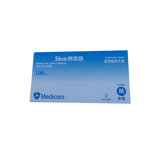 医用检查手套 LATEX POWDER FREE EXAMINATION GLOVES(无粉乳胶检查手套)(M乳胶无粉1206C)