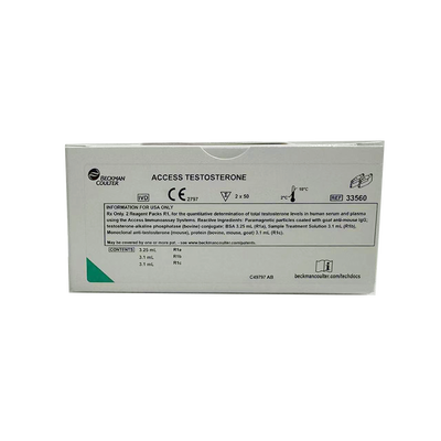贝克曼 睾酮测定试剂盒(化学发光法) 2×50个测试/盒