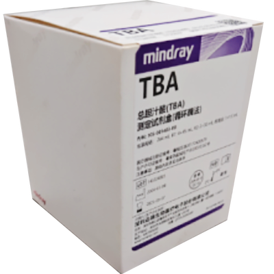 迈瑞 总胆汁酸(TBA)测定试剂盒(循环酶法) 244 mL: R1:4×45 mL,R2:2×32 mL 校准品: 1×1.5 mL