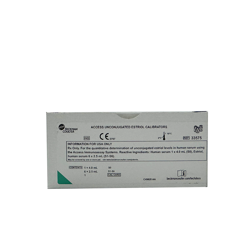 未结合雌三醇校准品 校准品0(S0),4.0 mL/ 瓶;校准品1(S1)-校准品6(S6),2.5 mL/ 瓶.