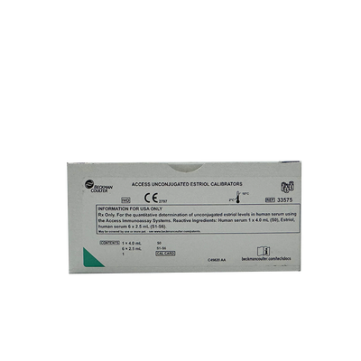 未结合雌三醇校准品 校准品0(S0),4.0 mL/ 瓶;校准品1(S1)-校准品6(S6),2.5 mL/ 瓶.