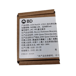 BD CD4 PerCP-CY5.5 荧光单克隆抗体试剂 341654,50T