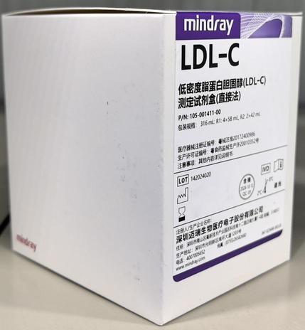 迈瑞 低密度脂蛋白胆固醇(LDL—C)测定试剂盒(直接法) 316mL:R1:4×58mL,R2:2×42mL