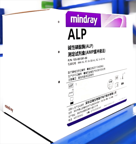 迈瑞 碱性磷酸酶(ALP)测定试剂盒(AMP缓冲液法) 444mL:R1:6×58mL,R2:3×32mL