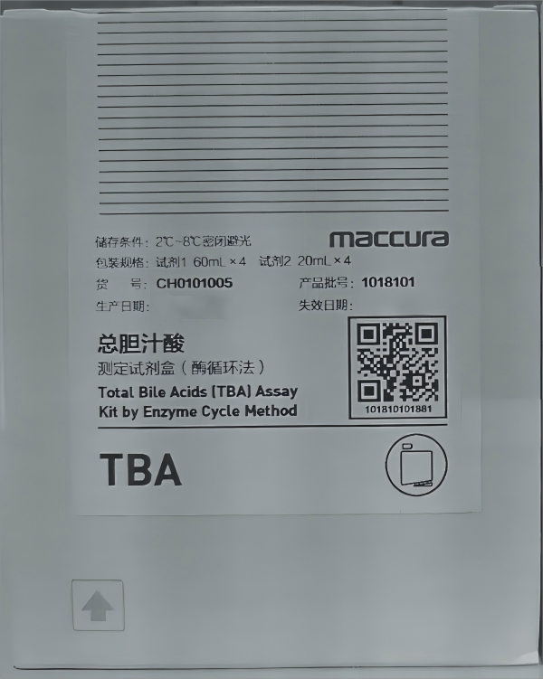 迈克生物总胆汁酸测定试剂盒(酶循环法) 试剂1 60mL×4 试剂2 20mL×4