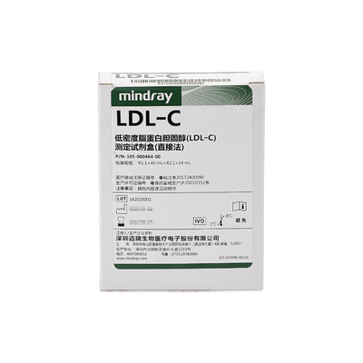 迈瑞 低密度脂蛋白胆固醇(LDL-C)测定试剂盒(直接法) 54mL:R1:1×40mL,R2:1×14mL