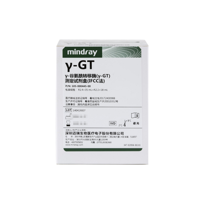 迈瑞 γ-谷氨酰转移酶(γ-GT)测定试剂盒(IFCC法) 176mL:R1:4×35mL,R2:2×18mL