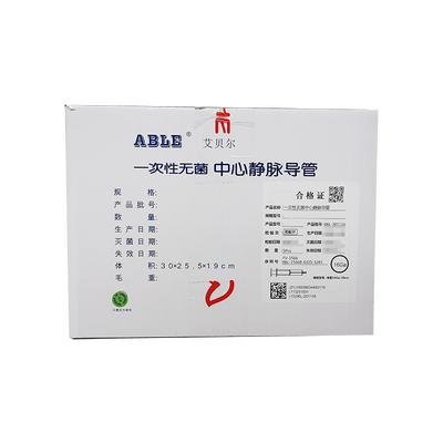 百合医疗 一次性无菌中心静脉导管 单腔 16Ga 20cm FV-1566(06L)