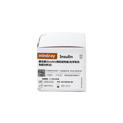 迈瑞 胰岛素(Insulin)测定试剂盒(化学发光免疫分析法) 2×100人份/盒