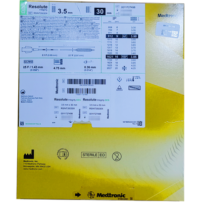 药物洗脱冠脉支架系统 RSINT35030X