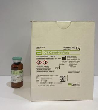 雅培 电解质清洗液 电解质清洗溶液:1×150 mL,电解质冻干清洗溶液:10×12 mL