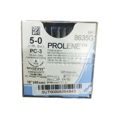 爱惜康 聚丙烯不可吸收缝合线 8635G