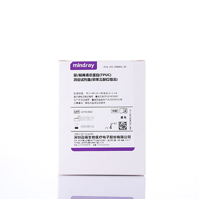 迈瑞 尿/脑脊液总蛋白(TPUC)测定试剂盒(邻苯三酚红钼法) 80mL R:2×40mL; 校准品:1×1.0mL