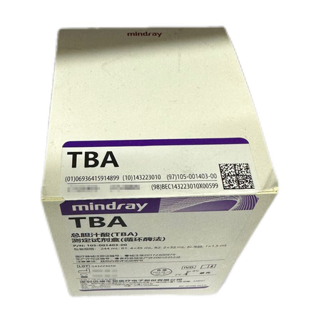 迈瑞 总胆汁酸(TBA)测定试剂盒(循环酶法) 244 mL:R1:4×45 mL,R2:2×32 mL校准品规格:1×1.5 mL